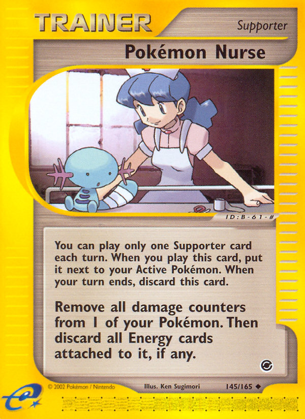 Pokemon Nurse (145/165) [Expedition: Base Set] Pokémon
