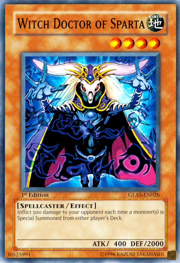 Witch Doctor of Sparta [GLAS-EN026] Common Yu-Gi-Oh!
