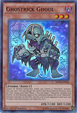 Ghostrick Ghoul [MP14-EN126] Super Rare Yu-Gi-Oh!