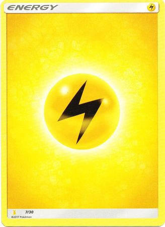 Lightning Energy (7/30) [Sun & Moon: Trainer Kit - Alolan Raichu] Pokémon