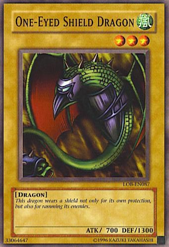 One-Eyed Shield Dragon [LOB-EN087] Common Yu-Gi-Oh!