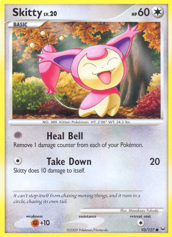 Skitty (93/127) [Platinum: Base Set] Pokémon