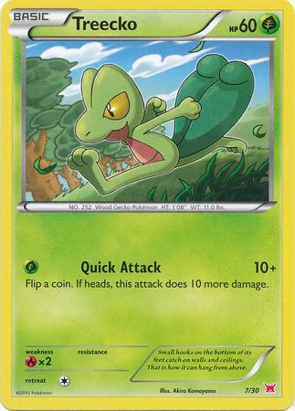 Treecko (7/30) [XY: Trainer Kit 2 - Latias] Pokémon