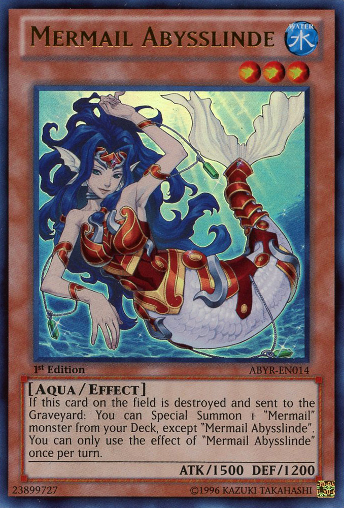 Mermail Abysslinde [ABYR-EN014] Ultra Rare Yu-Gi-Oh!