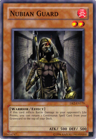 Nubian Guard [DR2-EN179] Common Yu-Gi-Oh!
