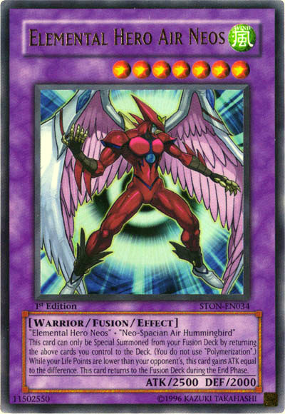 Elemental Hero Air Neos [STON-EN034] Ultra Rare Yu-Gi-Oh!