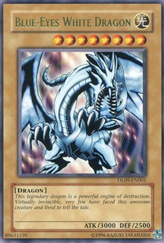Blue-Eyes White Dragon (Green) [DL09-EN001] Rare Yu-Gi-Oh!