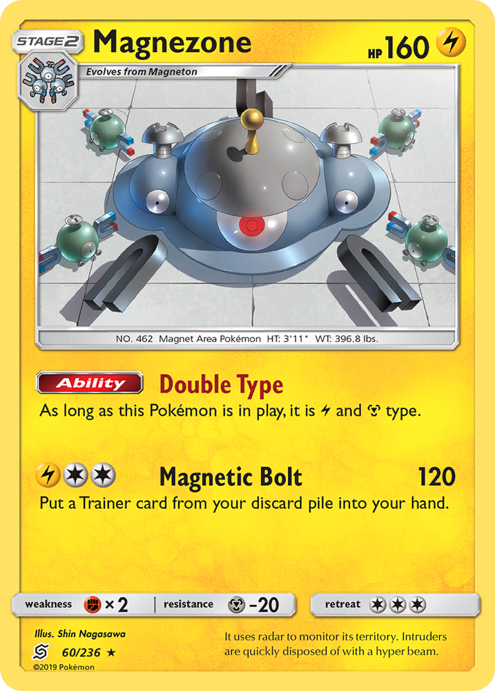 Magnezone (60/236) [Sun & Moon: Unified Minds] Pokémon