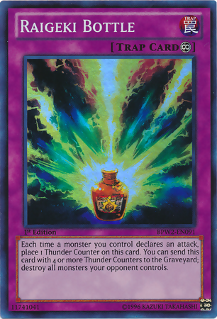 Raigeki Bottle [BPW2-EN091] Super Rare Yu-Gi-Oh!