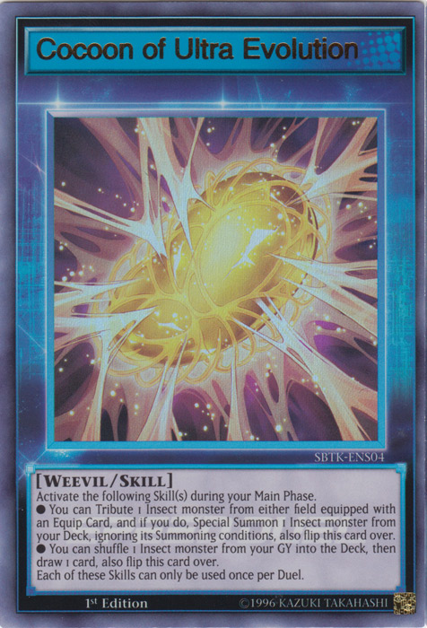 Cocoon of Ultra Evolution [SBTK-ENS04] Ultra Rare Yu-Gi-Oh!