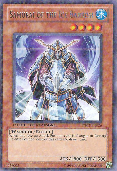 Samurai of the Ice Barrier [DT03-EN026] Rare Yu-Gi-Oh!