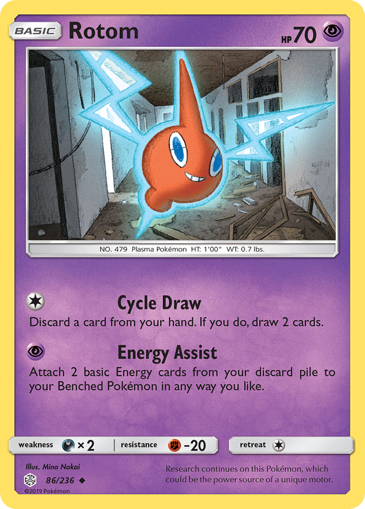 Rotom (86/236) [Sun & Moon: Cosmic Eclipse] Pokémon