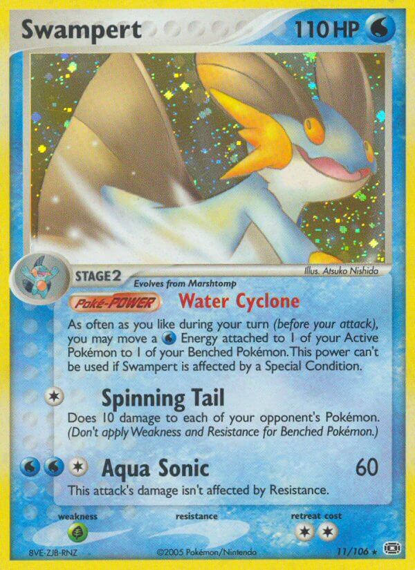Swampert (11/106) (Theme Deck Exclusive) [EX: Emerald] Pokémon