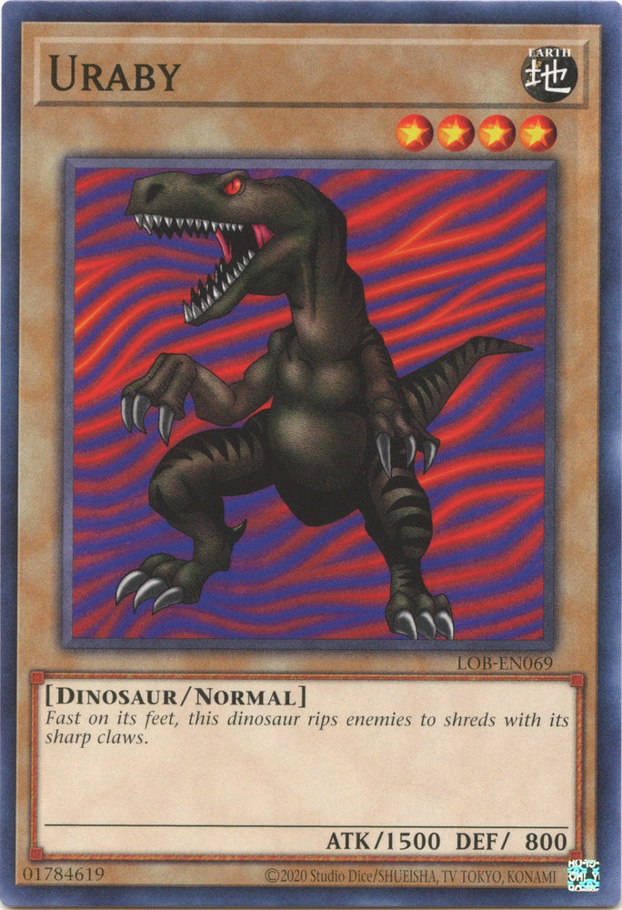 Uraby (25th Anniversary) [LOB-EN069] Common Yu-Gi-Oh!