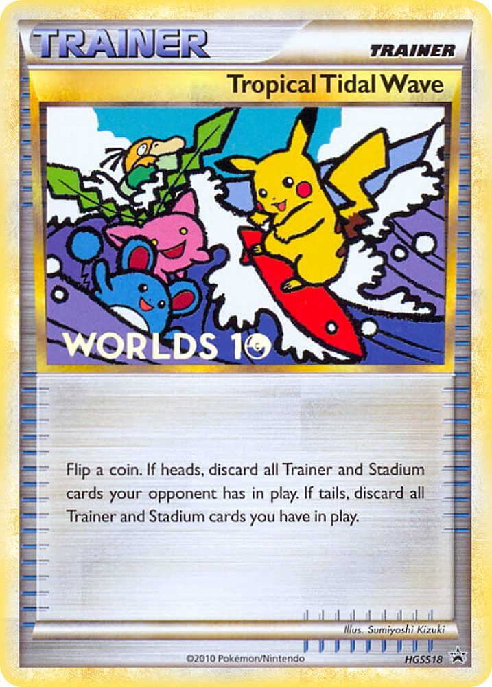 Tropical Tidal Wave (HGSS18) [HeartGold & SoulSilver: Black Star Promos] Pokémon