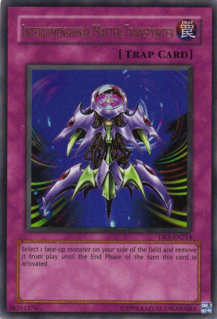 Interdimensional Matter Transporter [DR1-EN214] Ultra Rare Yu-Gi-Oh!
