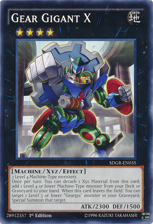 Gear Gigant X [SDGR-EN035] Common Yu-Gi-Oh!