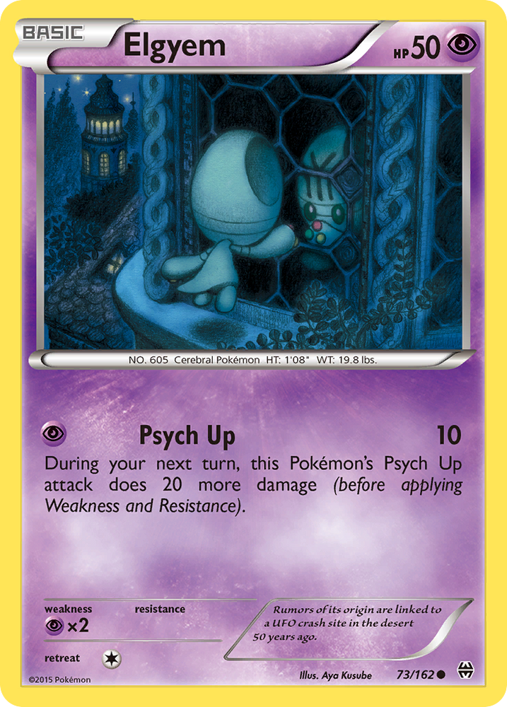 Elgyem (73/162) [XY: BREAKthrough] Pokémon