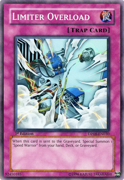 Limiter Overload [DP08-EN030] Super Rare Yu-Gi-Oh!