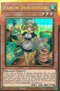 Parlor Dragonmaid [MAGO-EN023] Gold Rare Yu-Gi-Oh!