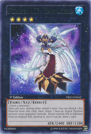 Number 103: Ragnazero [PRIO-EN042] Rare Yu-Gi-Oh!