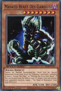 Masked Beast Des Gardius [SBCB-EN107] Common Yu-Gi-Oh!
