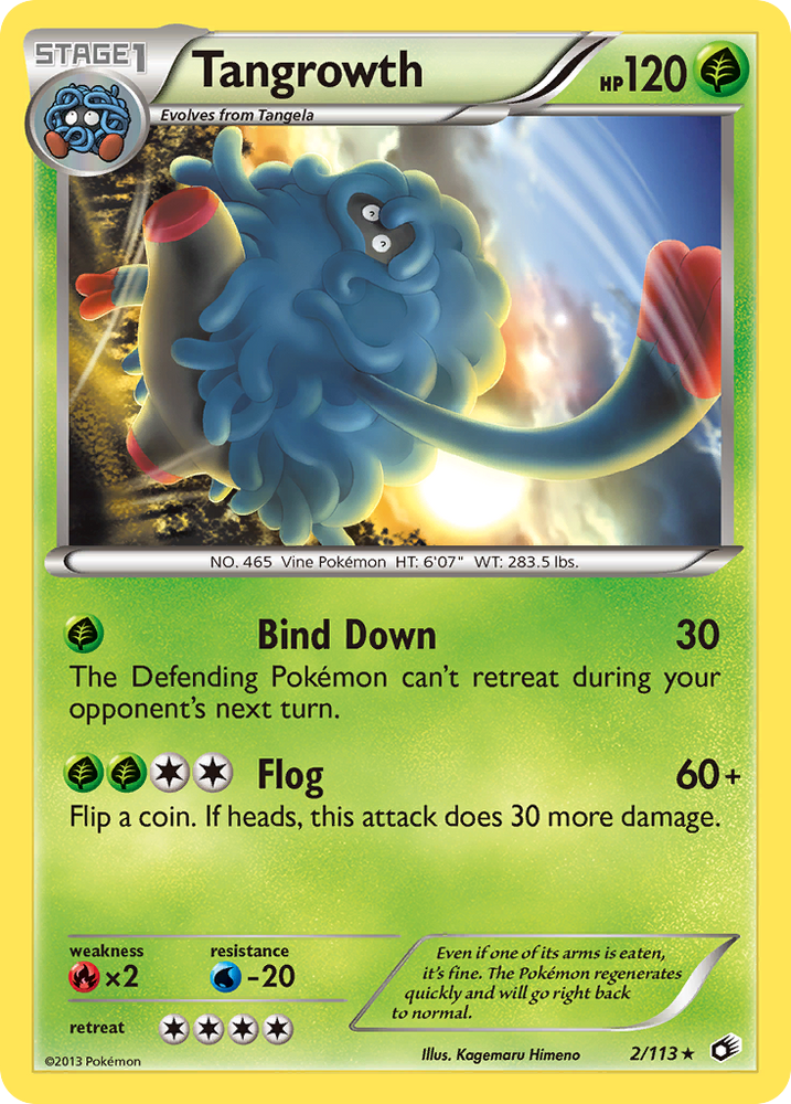 Tangrowth (2/113) [Black & White: Legendary Treasures] Pokémon