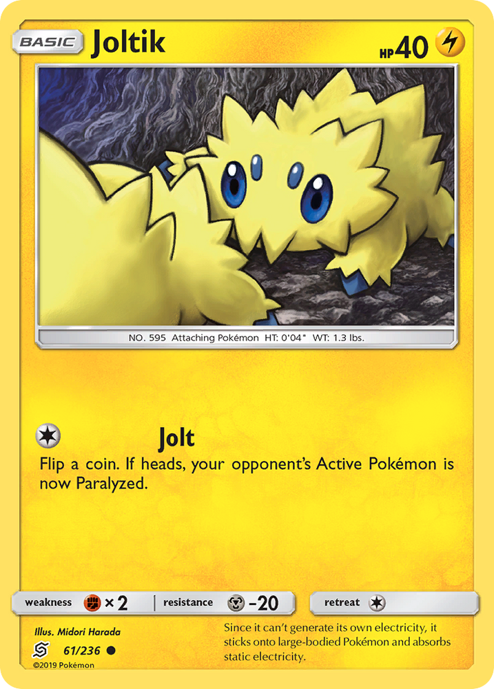 Joltik (61/236) [Sun & Moon: Unified Minds] Pokémon