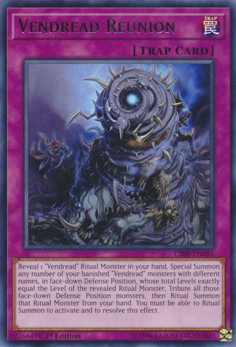 Vendread Reunion [CIBR-EN085] Rare Yu-Gi-Oh!