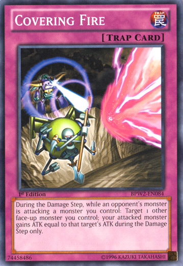 Covering Fire [BPW2-EN084] Common Yu-Gi-Oh!