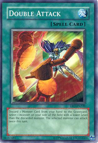 Double Attack [DR3-EN220] Common Yu-Gi-Oh!