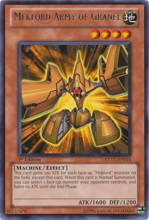 Meklord Army of Granel [EXVC-EN014] Rare Yu-Gi-Oh!
