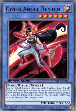 Cyber Angel Benten [SGX1-ENE10] Common Yu-Gi-Oh!
