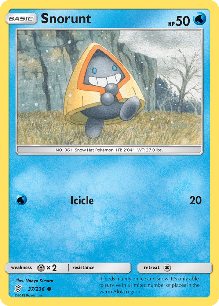 Snorunt (37/236) [Sun & Moon: Unified Minds] Pokémon