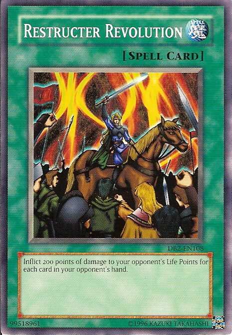 Restructer Revolution [DB2-EN108] Common Yu-Gi-Oh!