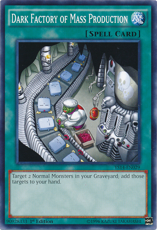 Dark Factory of Mass Production [YS14-EN029] Common Yu-Gi-Oh!