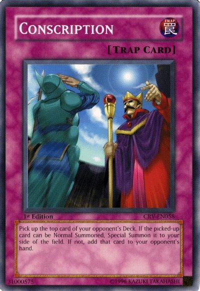 Conscription [CRV-EN058] Common Yu-Gi-Oh!