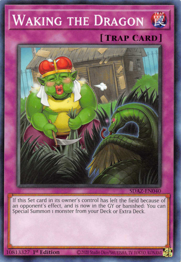 Waking the Dragon [SDAZ-EN040] Common Yu-Gi-Oh!