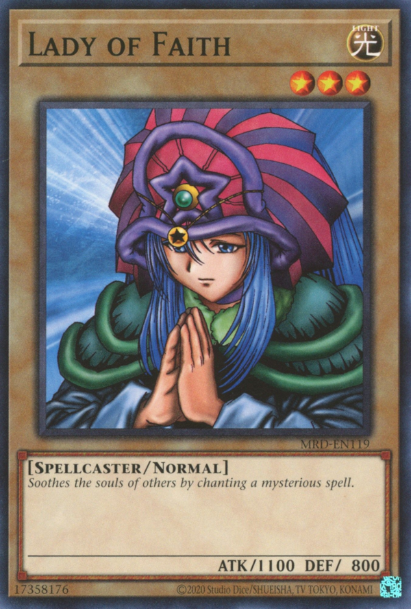 Lady of Faith [MRD-EN119] Common Yu-Gi-Oh!