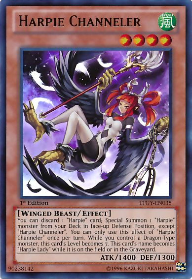Harpie Channeler [LTGY-EN035] Ultra Rare Yu-Gi-Oh!