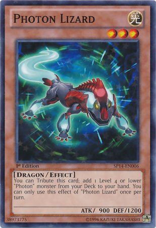Photon Lizard [SP14-EN006] Starfoil Rare Yu-Gi-Oh!