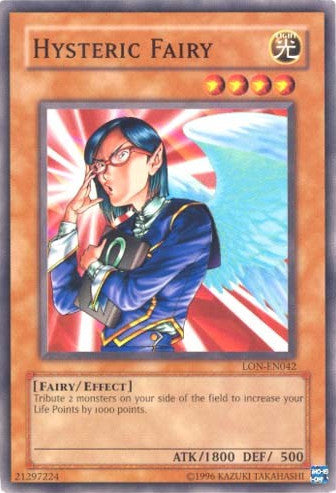 Hysteric Fairy [LON-EN042] Common Yu-Gi-Oh!