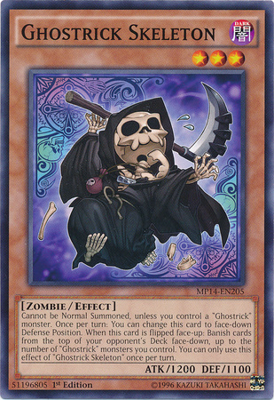 Ghostrick Skeleton [MP14-EN205] Common Yu-Gi-Oh!