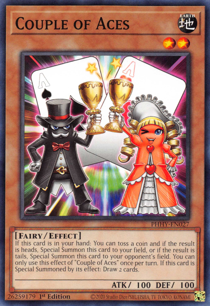 Couple of Aces [PHHY-EN027] Common Yu-Gi-Oh!