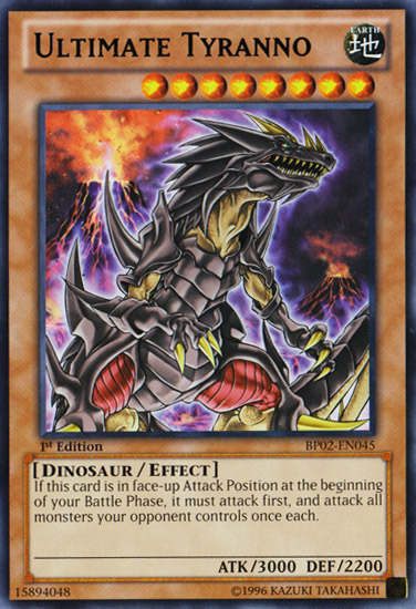 Ultimate Tyranno [BP02-EN045] Mosaic Rare Yu-Gi-Oh!
