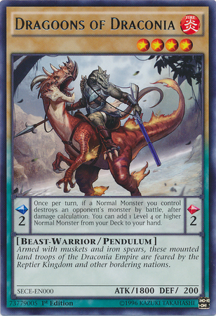 Dragoons of Draconia [SECE-EN000] Rare Yu-Gi-Oh!