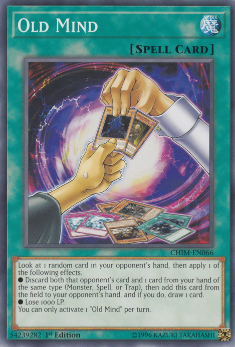 Old Mind [CHIM-EN066] Common Yu-Gi-Oh!