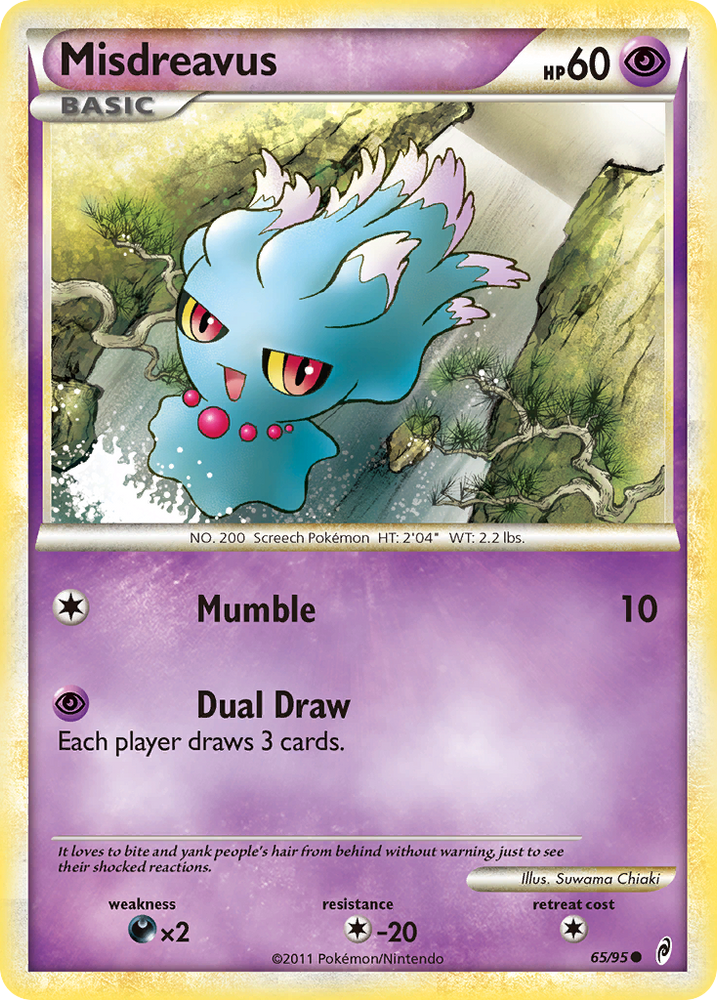 Misdreavus (65/95) [HeartGold & SoulSilver: Call of Legends] Pokémon