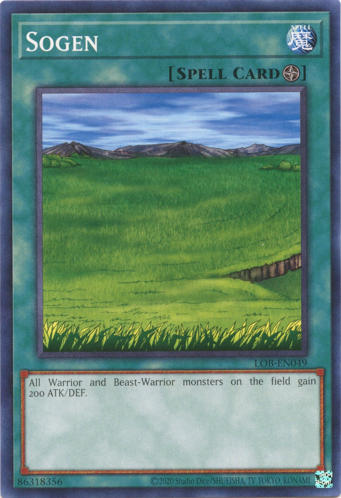 Sogen (25th Anniversary) [LOB-EN049] Common Yu-Gi-Oh!