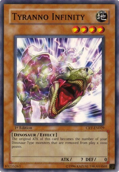 Tyranno Infinity [CRV-EN029] Common Yu-Gi-Oh!